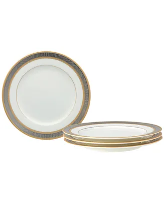 Noritake Brilliance Set of 4 Bread/Butter Appetizer Plates, 6-1/2"