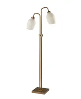 Adesso Clara 2 Light Floor Lamp