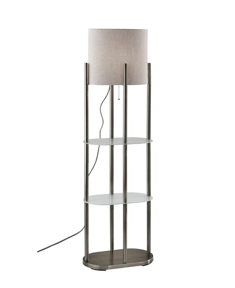 Adesso Norman Shelf Floor Lamp