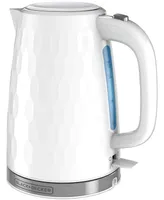 Black & Decker Honeycomb Collection 1.7-Liter Rapid Boil Electric Cordless Kettle