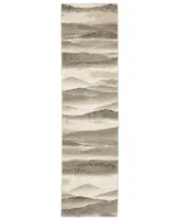 Jhb Design Strata STR07 2'3" x 8' Runner Area Rug