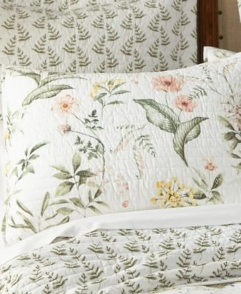 Levtex Viviana Watercolor Floral Quilt Sets