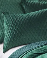 Levtex Empire Rich Emerald Velvet Reversible Quilt