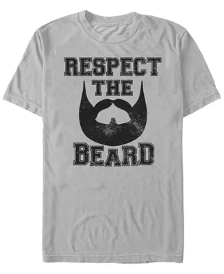 Fifth Sun Men's Collegiate Beard Short Sleeve Crew T-shirt