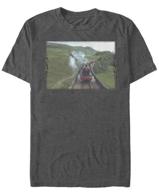 Fifth Sun Men's Catching The Train Short Sleeve Crew T-shirt