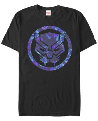 Fifth Sun Men's Panther Floral Short Sleeve Crew T-shirt