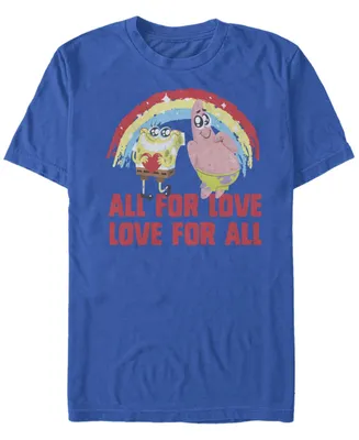 Fifth Sun Men's All for Love Short Sleeve Crew T-shirt