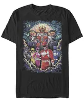 Fifth Sun Men's Starry Morphin Short Sleeve Crew T-shirt