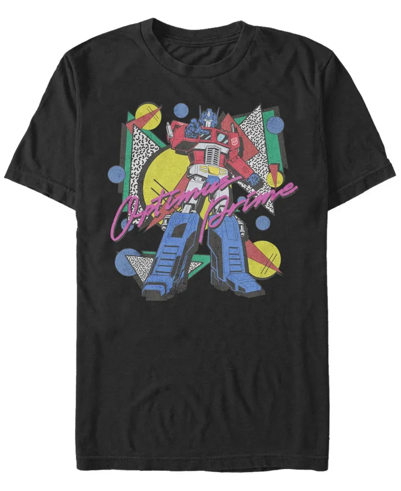 Fifth Sun Men's Eighties Optimus Short Sleeve Crew T-shirt