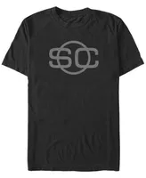 Fifth Sun Men's Sports Center Short Sleeve Crew T-shirt