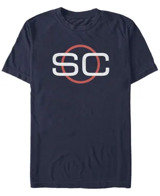 Fifth Sun Men's Sports Center Circle Short Sleeve Crew T-shirt