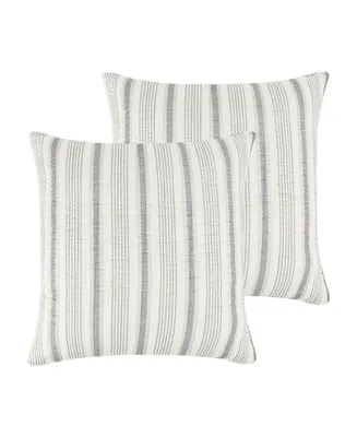 Levtex Rochelle Stripe 2-Pc. Sham Set, European