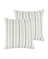 Levtex Rochelle Stripe 2-Pc. Sham Set, European