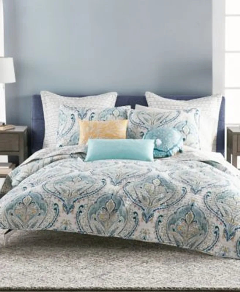 Levtex Alita Watercolor Medallion Quilt Sets