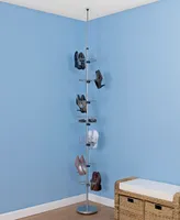 Household Essentials Floor-to-Ceiling Revolving Shoe Tree