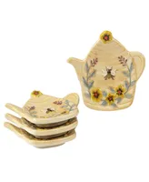 Bee Sweet 3-d Honey Pot with 4 Tea Bags