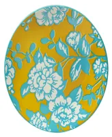 Damask Floral Set of 6 Salad Plate