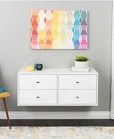 Prepac Floating 4-Drawer Dresser