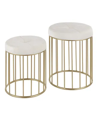 Canary Nesting Ottoman Set