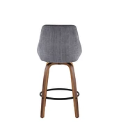 Diana Corduroy Counter Stool - Set of 2