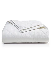 Hotel Collection Dobby Diamond 3-Pc. Coverlet Set, Full/Queen, Exclusively at Macy's