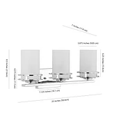 Fairfax -Light Contemporary Glam Led Vanity Light