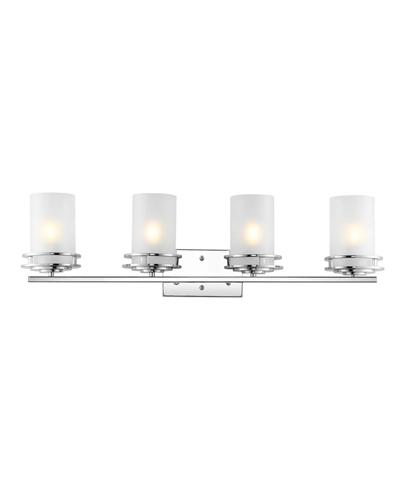 Fairfax 4-Light Contemporary Glam Led Vanity Light