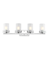 Fairfax 4-Light Contemporary Glam Led Vanity Light