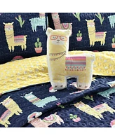 Lush Decor Kids Southwest Llama Cactus -Pc. Quilt Set
