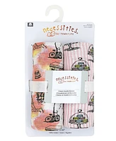 Baby Girls Muslin Swaddle Blankets, Pack of 2