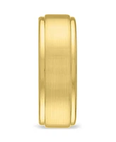 Mens Step Edge Band Yellow Tantalum