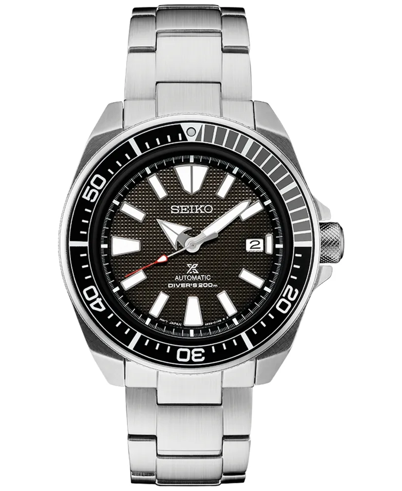 Seiko Men's Automatic Prospex Stainless Steel Bracelet Watch 44mm