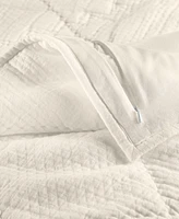 Hotel Collection Dobby Diamond Quilted Sham, King, Exclusively at Macy's