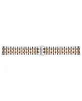 Tissot Women's Swiss Automatic Carson Diamond (1/20 ct. t.w.) Rose Gold & Stainless Steel Bracelet Watch 30mm