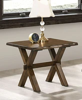 Coupla Trestle End Table