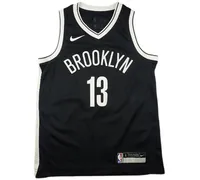 Outerstuff Brooklyn Nets Big Boys and Girls Icon Swingman Jersey - James Harden