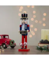 Northlight Christmas Nutcracker with Countdown Sign