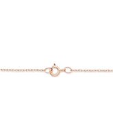 Diamond Open Cross Pendant Necklace (1/20 ct. t.w.) 14K Yellow, White or Rose Gold