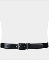 Calvin Klein Men's Reversible Textured Dress Belt, Created for Macy's