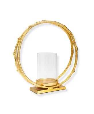 4.75" Circle Hurricane Candle Holder