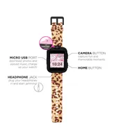 Kid's Playzoom 2 Leopard Print Tpu Strap Smart Watch 41mm