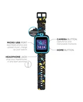 Kid's Playzoom 2 Airplane and Star Print Tpu Strap Smart Watch 41mm