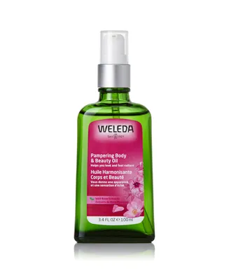 Weleda Pampering Body and Beauty Oil, 3.4 oz