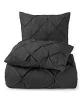 Nestl Pinch Pleat 3-Pc. Duvet Cover Set, California King