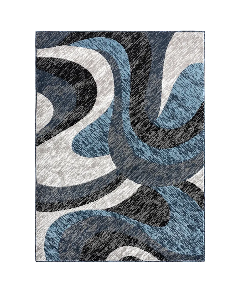 Global Rug Designs Oriza Mystic 7'10" x 10'2" Area Rug