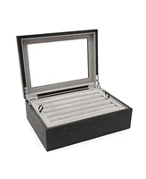 Ox & Bull Trading Co. Men's Onyx Cufflinks Collector's Case