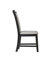 Picket House Furnishings Jasper Dining Slat Back Side 2 Piece Chair Set