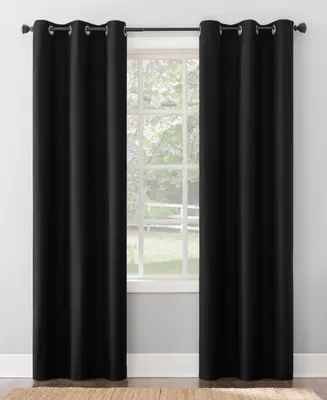 Sun Zero Cyrus Thermal Blackout Grommet Curtain Panel