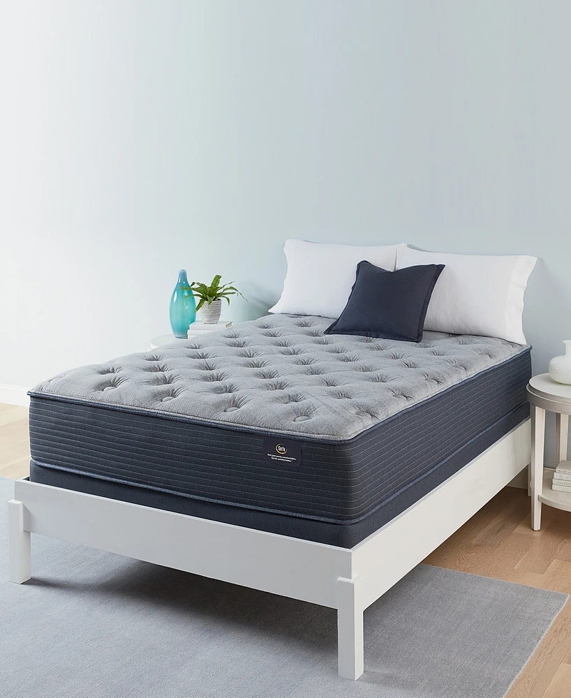 Closeout! Serta Luxe Brookton 13.5" Plush Mattress Set