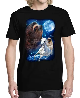Men's Sloth Majestic Graphic T-shirt